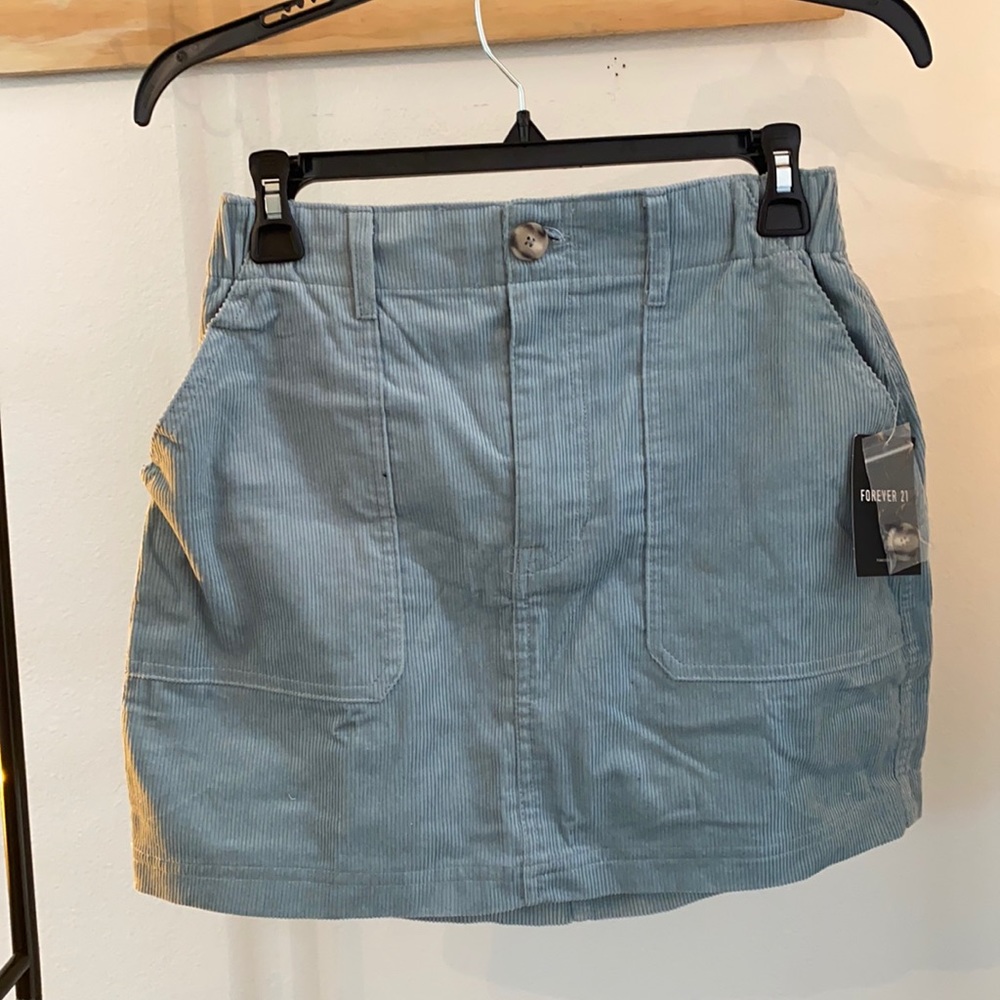 Corduroy skirt